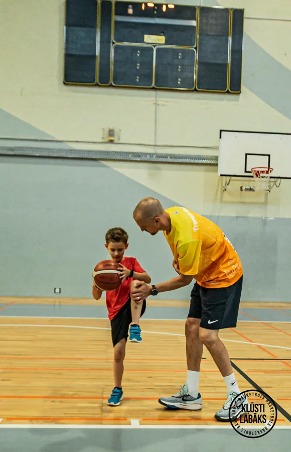 Pirmā pieredze basketbolā