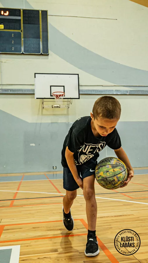Pirmā pieredze basketbolā