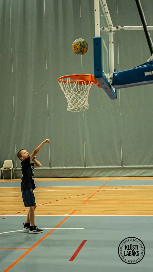 Pirmā pieredze basketbolā