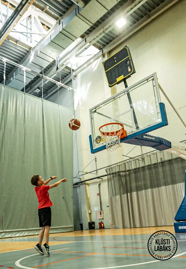 Pirmā pieredze basketbolā