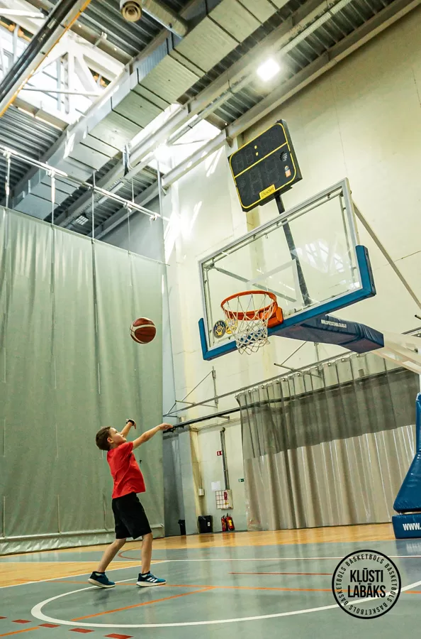 Pirmā pieredze basketbolā