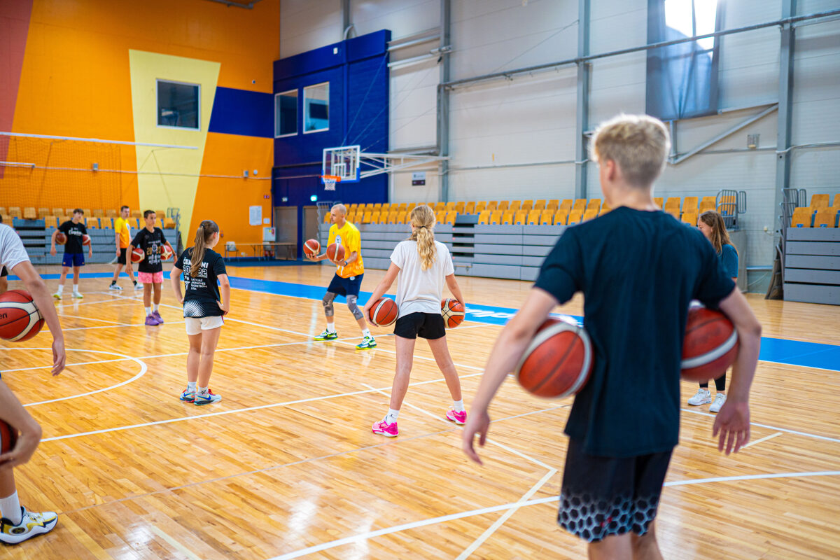 Ziemas brīvlaika treniņu sērija basketbolā