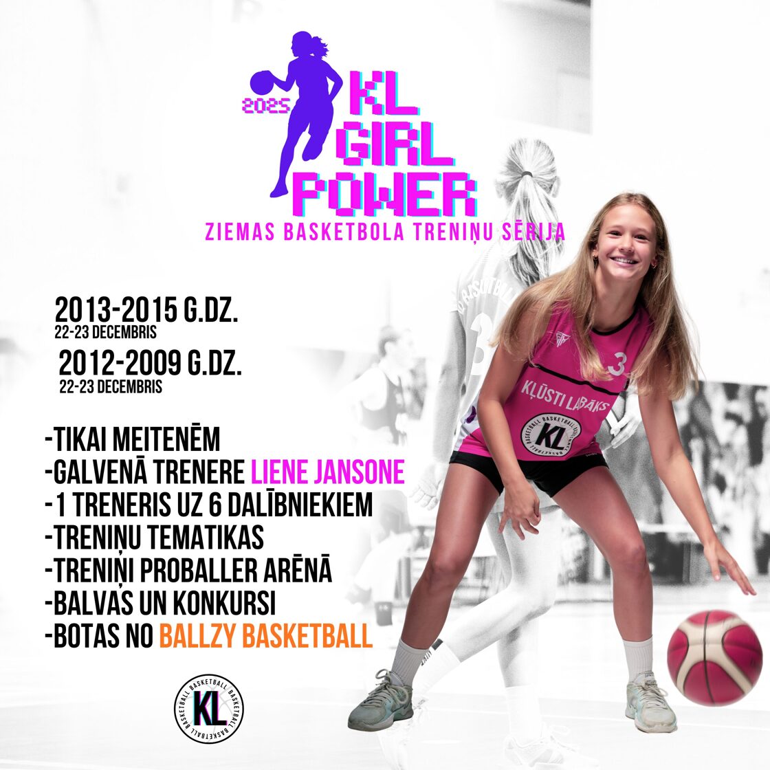 Kļūsti Labāks Girl Power Ziemas sērija 2025